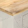 Aviator Coffee Table 100x50x36 cm Solid Mango Wood