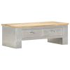 Aviator Coffee Table 100x50x36 cm Solid Mango Wood