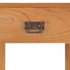 Norwood Bedside Cabinet 35x35x50 cm Solid Teak Wood