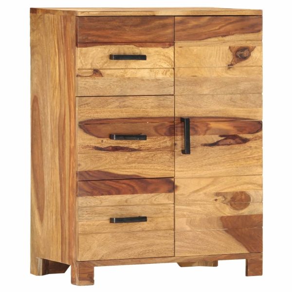 Sideboard 58x30x75 cm Solid Sheesham Wood