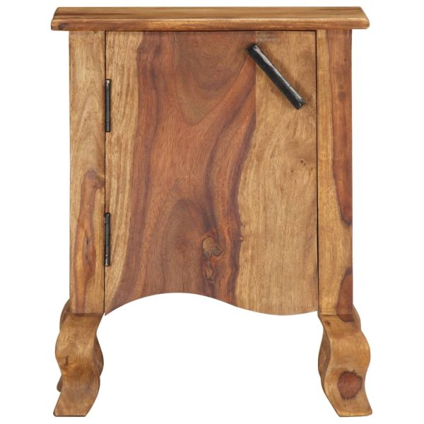 Hopkinton Bedside Cabinet 40x30x50 cm Solid Sheesham Wood