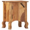 Hopkinton Bedside Cabinet 40x30x50 cm Solid Sheesham Wood