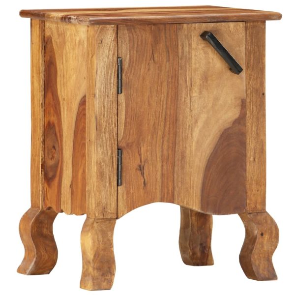Hopkinton Bedside Cabinet 40x30x50 cm Solid Sheesham Wood