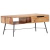 Coffee Table 88x55x40 cm Solid Sheesham Wood