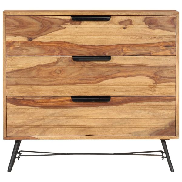 Sideboard 80x30x75 cm Solid Sheesham Wood