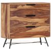 Sideboard 80x30x75 cm Solid Sheesham Wood