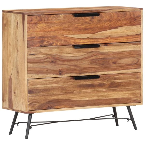 Sideboard 80x30x75 cm Solid Sheesham Wood