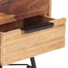 Vidalia Bedside Cabinet 40x30x50 cm Solid Sheesham Wood
