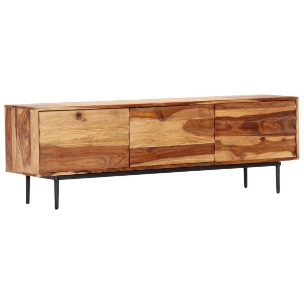 Cadillac TV Cabinet 140x30x45 cm Solid Sheesham Wood
