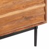 Cadillac TV Cabinet 140x30x45 cm Solid Sheesham Wood