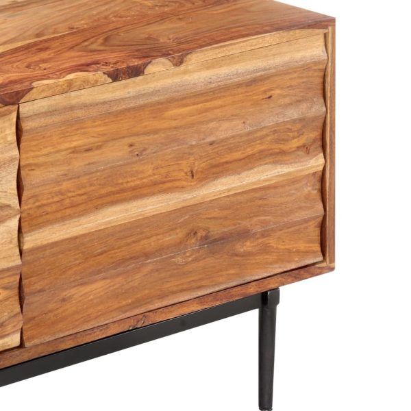 Cadillac TV Cabinet 140x30x45 cm Solid Sheesham Wood