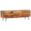 Cadillac TV Cabinet 140x30x45 cm Solid Sheesham Wood