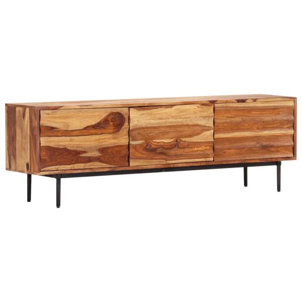 Cadillac TV Cabinet 140x30x45 cm Solid Sheesham Wood