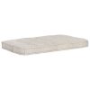 Pallet Sofa Cushion Light Brown Fabric Patchwork