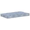 Pallet Sofa Cushion Indigo Fabric Patchwork