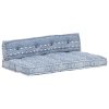 Pallet Sofa Cushion Indigo Fabric Patchwork