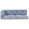 Pallet Sofa Cushion Indigo Fabric Patchwork