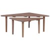 Coffee Tables 2 pcs Solid Teak Wood