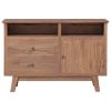 Sideboard 100x30x68 cm Solid Teak Wood