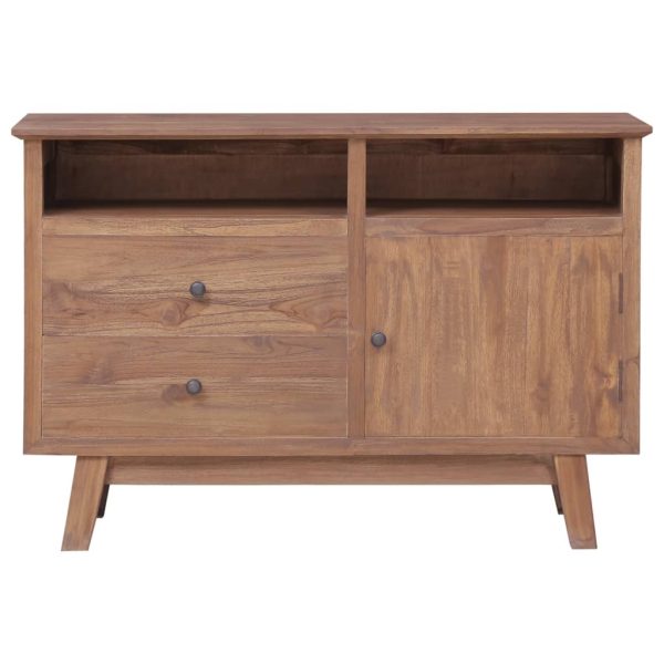 Sideboard 100x30x68 cm Solid Teak Wood