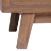 Sideboard 100x30x68 cm Solid Teak Wood