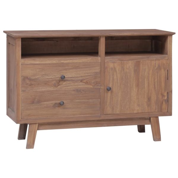 Sideboard 100x30x68 cm Solid Teak Wood