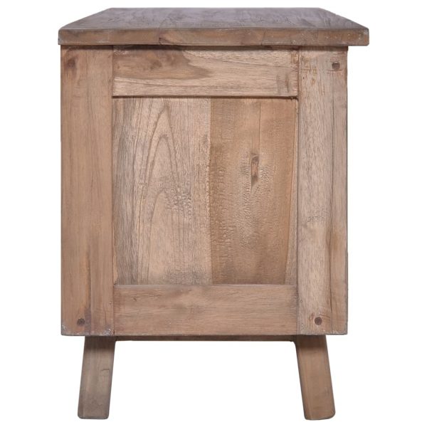 Wanaka TV Cabinet 100x30x40 cm Solid Teak Wood