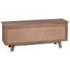 Wanaka TV Cabinet 100x30x40 cm Solid Teak Wood