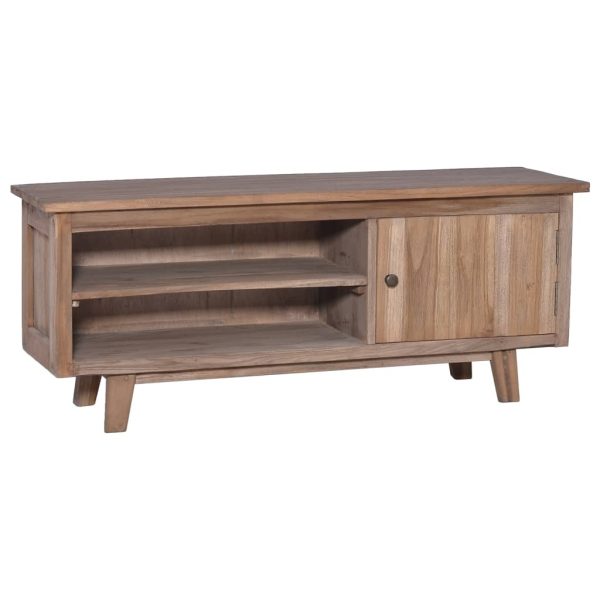 Wanaka TV Cabinet 100x30x40 cm Solid Teak Wood