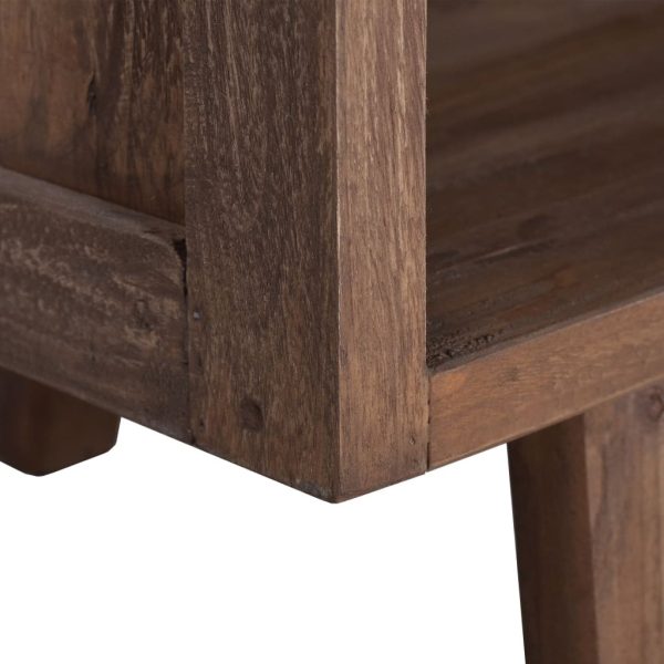 Wanaka TV Cabinet 100x30x40 cm Solid Teak Wood