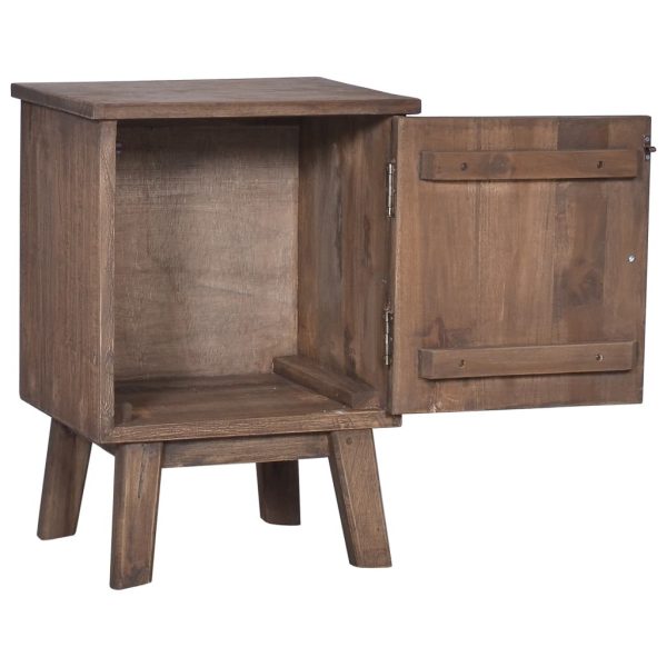 Canaveral Bedside Cabinet 40x30x53 cm Solid Teak Wood
