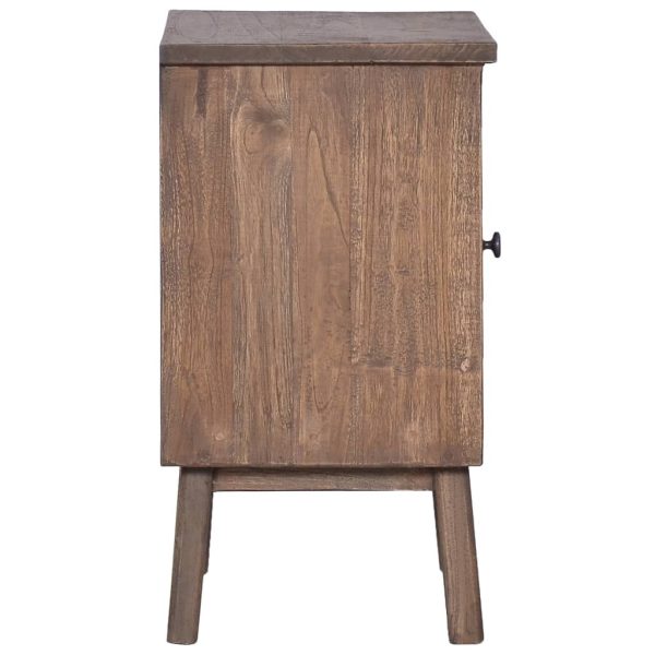 Canaveral Bedside Cabinet 40x30x53 cm Solid Teak Wood