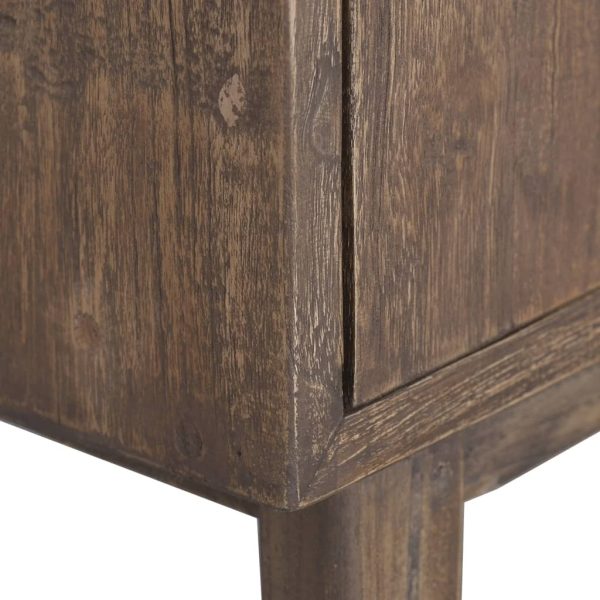 Canaveral Bedside Cabinet 40x30x53 cm Solid Teak Wood