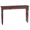 Console Table Classical Brown 120 cm Solid Mahogany Wood
