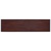 Console Table Classical Brown 120 cm Solid Mahogany Wood
