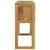 Console Table 120x32x75 cm Solid Teak Wood