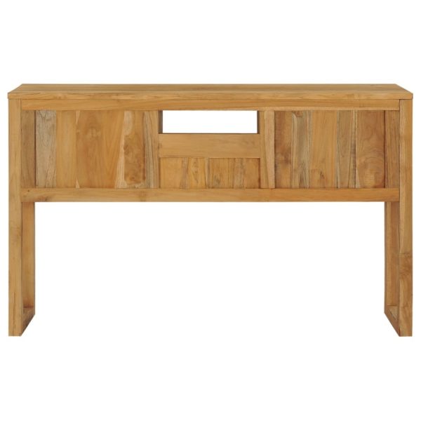 Console Table 120x32x75 cm Solid Teak Wood