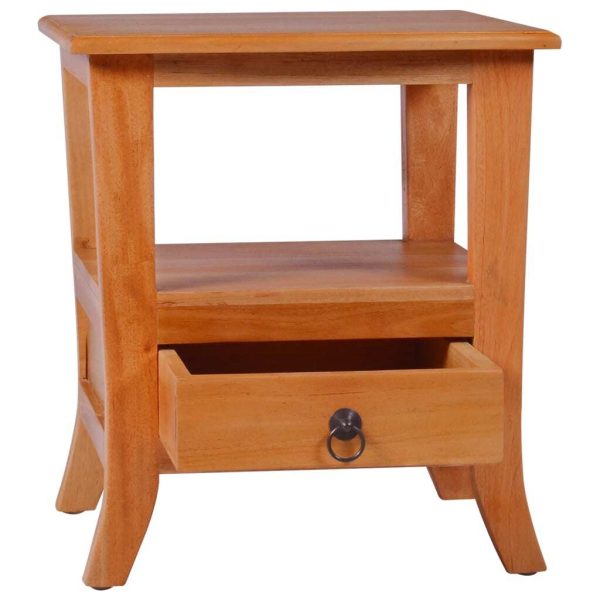 Buckland Bedside Cabinet Solid Mahogany Wood