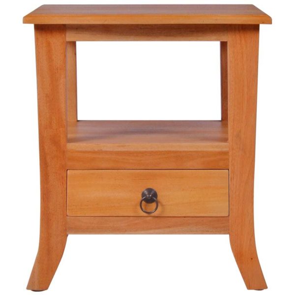 Buckland Bedside Cabinet Solid Mahogany Wood