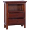 Seagoville Side Cabinet Classical Brown 60x30x75 cm Solid Mahogany Wood