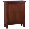 Seagoville Side Cabinet Classical Brown 60x30x75 cm Solid Mahogany Wood