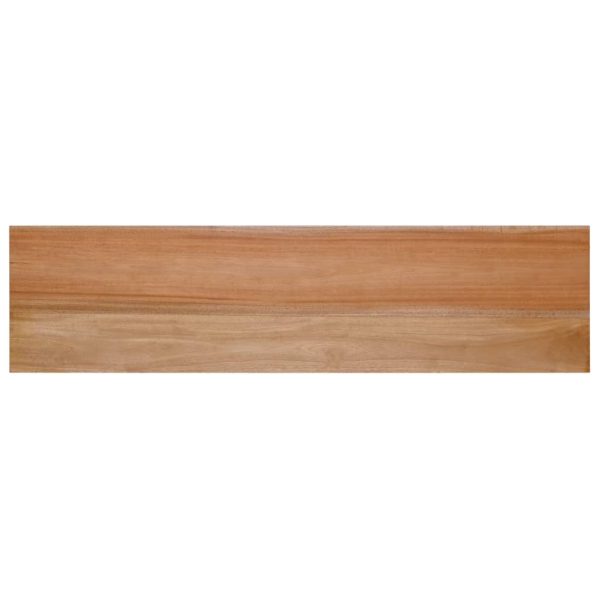 Console Table 120x30x75 cm Solid Mahogany Wood