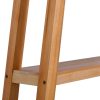 Console Table 120x30x75 cm Solid Mahogany Wood