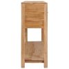 Sideboard 140x30x75 cm Solid Teak Wood