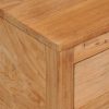 Sideboard 125x30x75 cm Solid Teak Wood