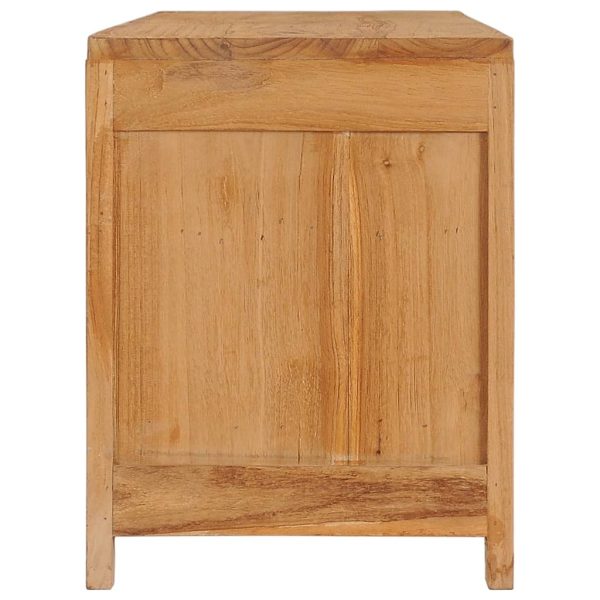 Dyersburg TV Cabinet 120x30x40 cm Solid Teak Wood