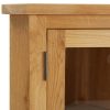 Wall-mounted Corner Cabinet 45x28x60 cm Solid Oak Wood