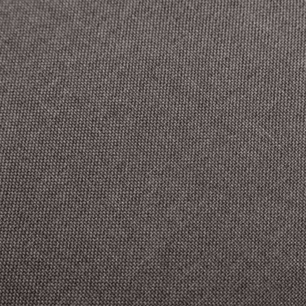 Bar Stools 2 pcs Fabric – Dark Grey
