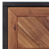 Sideboard 90×33.5×75 cm Solid Acacia Wood and MDF