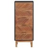 Sideboard 45x32x115 cm Solid Acacia Wood and MDF